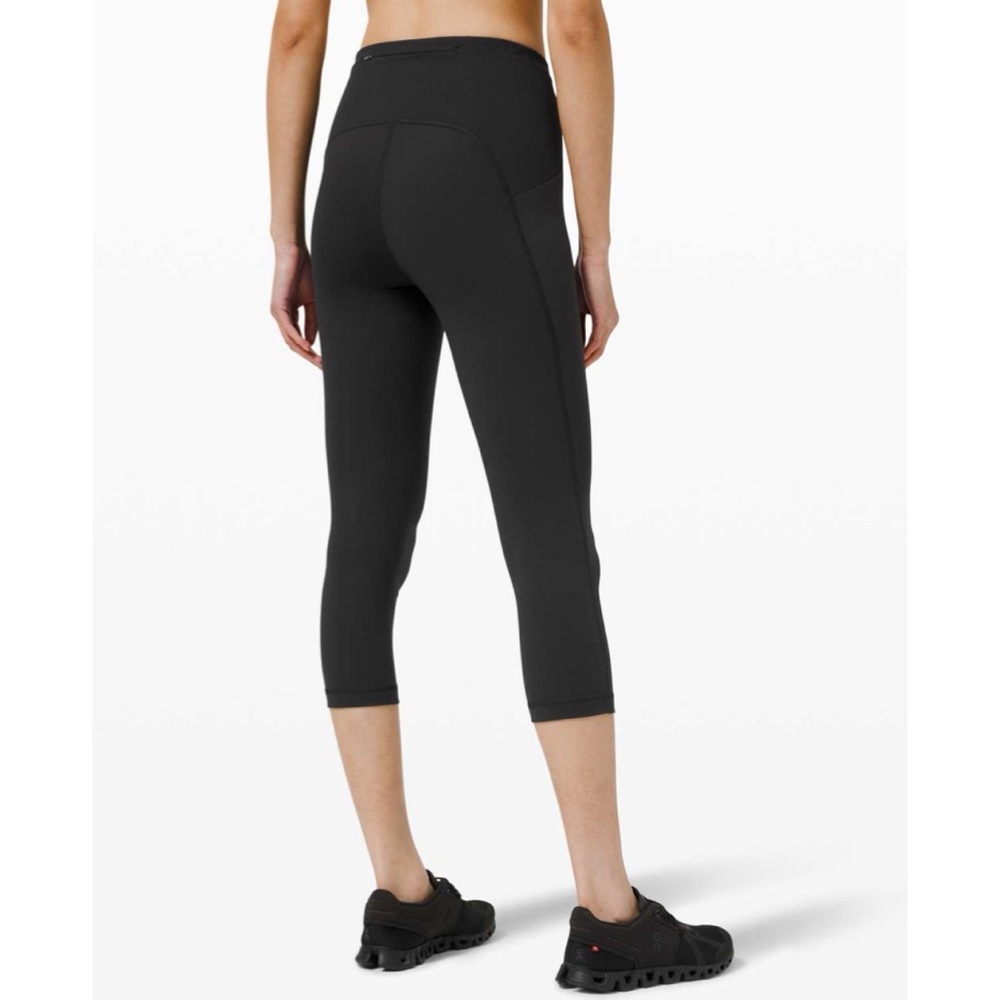 Lululemon Swift Speed High-Rise Crop 21" Black 0
